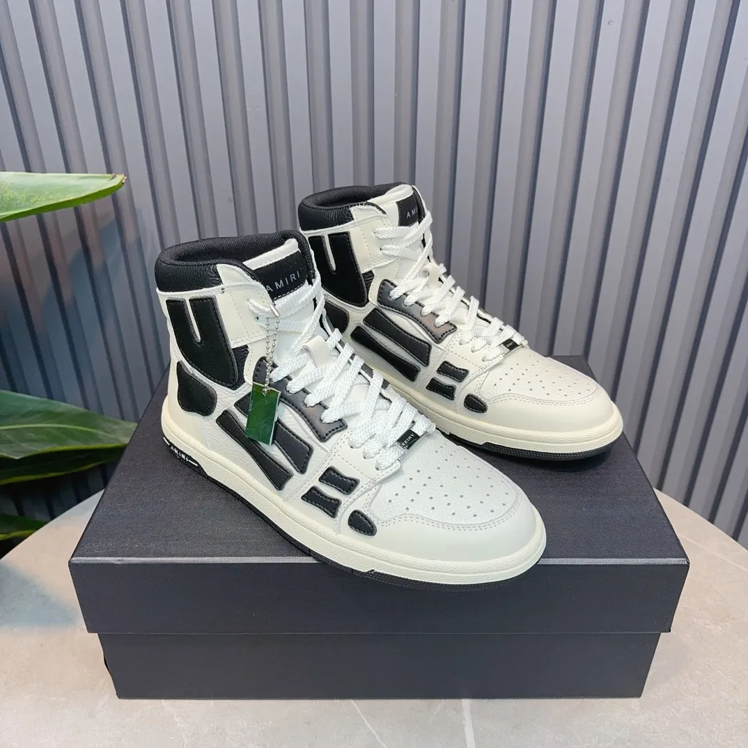 Men's shoes💰620💰 AMIRI AMIRI trendy brand hot sale🔥 Available all year round✅Couples💑 Official website synchronization Imported fabrics 1⃣️ratio 1⃣️Re-engraved, original factory special original sole, 35-45 (38.45. Non-refundable)